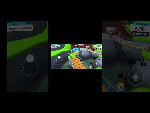 Joguei stumble guys pela primeira vez