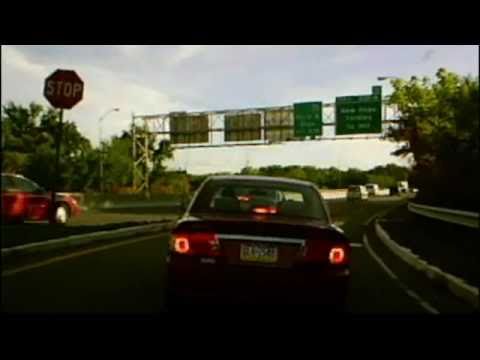 Crazy Dangerous Exit 1 Route 95 in New Jersey