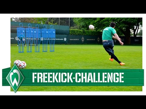 Freistoß-Challenge: Zlatko Junuzovic vs Izet Hajrovic I Werder Bremen