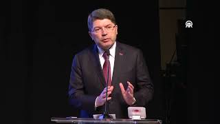 ANKARA - Bakan Tunç: ”Hukuk fakültesini bitiren genç hukukçumuz avukatlık stajın