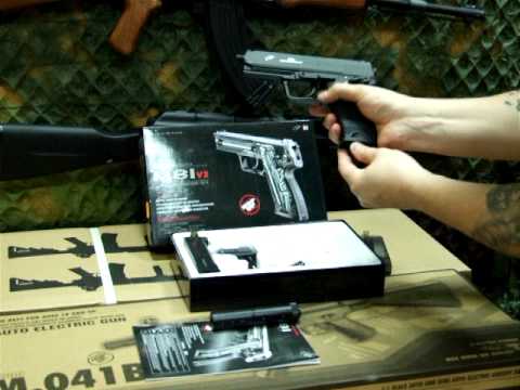 PREZENTACJA MODELU ASG H&K MK23 (M81) FIRMY DOUBLE EAGLE -TANIEMILITARIA.PL