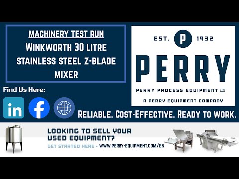 WINKWORTH 11Z Mélangeurs à bras double et à bras simple | Perry Equipment (1)