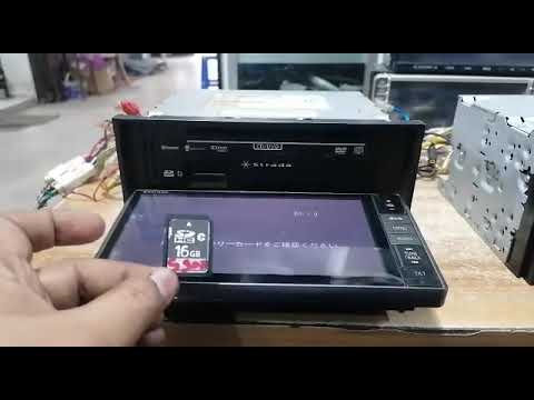 PANASONIC CN-S300WD Sd card insert and fix error