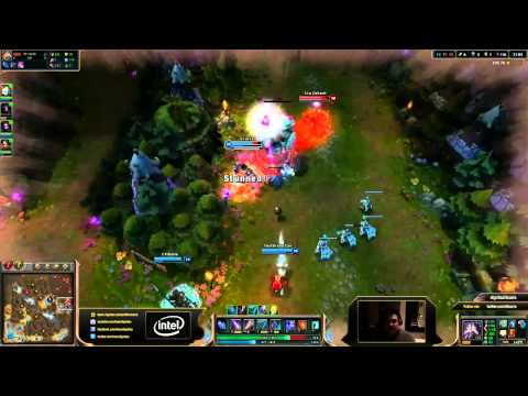 Scarra Plays Kassadin vs Syndra top Lane - League of Legends 2013