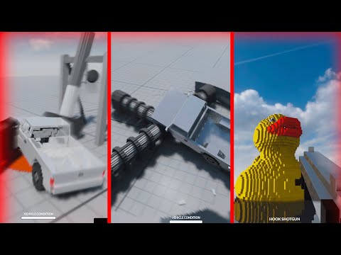 BeamNG.drive in Teardown | Realistic destruction from