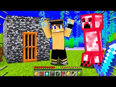 MINECRAFT MALEDETTO MA DEVO SOPRAVVIVERE SOTT'ACQUA PER 24 ORE!!