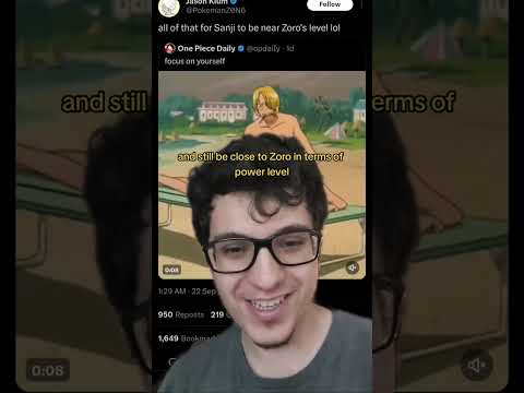 Zoro Trains SO HARD Only For Sanji To STILL As Strong 😂