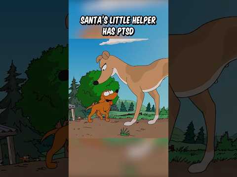 Santa’s Little Helper has PTSD