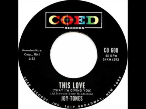 The Joy-Tones (The Love Potion) - This Love