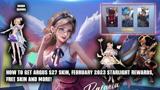 How To Get Argus S27 Skin, February 2023 Starlight Skin Rewards, Free Skin Event and more | MLBB