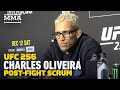 UFC 256: Charles Oliveira Doubts Khabib Return, Wants McGregor vs. Poirier 2 Winner - MMA Fighting