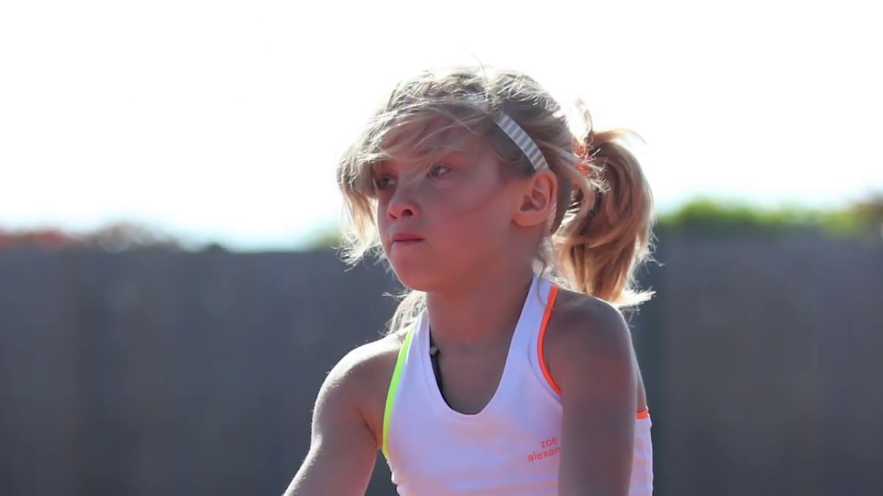 TROPICANA TENNIS DRESS GIRLS ZOE ALEXANDER UK