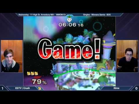 EGtv | Crush (Fox) vs. Rime (Peach) - MMOM85 WSF