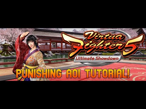 VF5US- PUNISHING AOI! (Virtua Fighter 5: Ultimate Showdown)- Lau Chan Gameplay Tutorial, FGC.