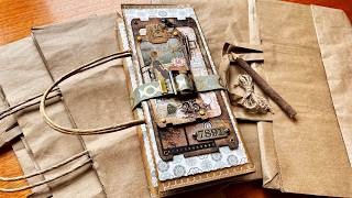 Large Paper Bag -Trash to Treasure Tutorial (Step by Step DIY)