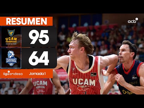 UCAM Murcia - MoraBanc Andorra (95-64) RESUMEN | Liga Endesa 2025-26