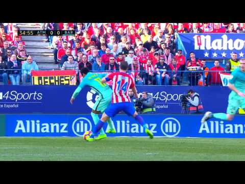 Neymar vs Atletico Madrid Away HD 1080i 26 02 2017 by MNcomps