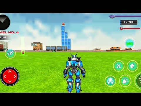 Bull Robot Transform Game - Android Gameplay