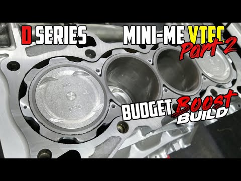 Honda VTEC Engine Assembly - D15/D16 Mini-Me - Part 2