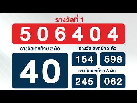 ตรวจ หวย