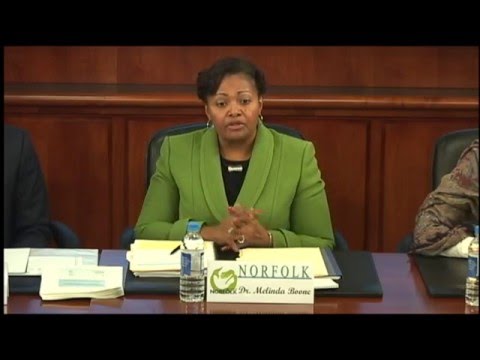 Norfolk City Council & NPS Joint Session - 01/26/16
