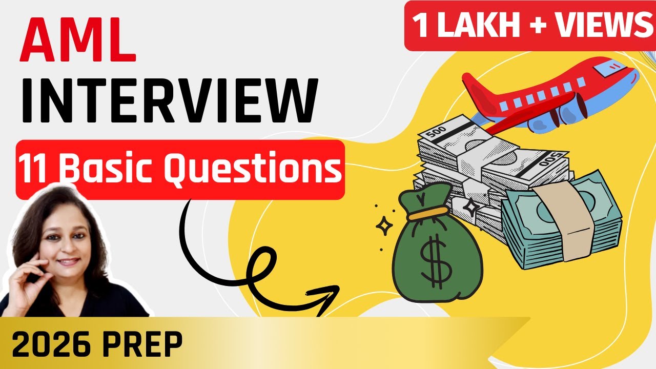 AML Interview Questions and Answers | Anti-money laundering | Compliance Interview Questions