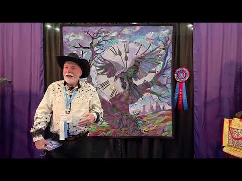 "The Visitation" with Ricky Tims from Houston Quilt Festival 2025