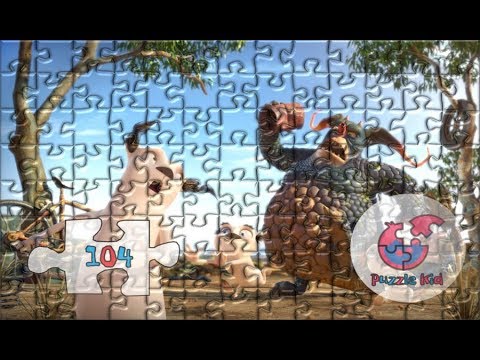 Nursery Puzzle Games Bottersnikes and Gumbles - Puzzle Kid