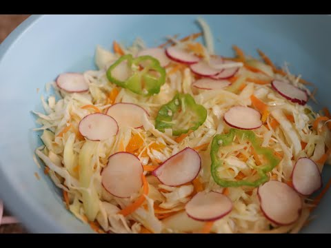 How to make pickles with cabbage! #HaitianRecipes by #ChefGaspard