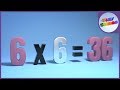 Six Times Table Song For Kids | Tiny Tunes