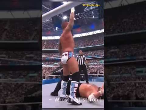 CM Punk Mocks John Cena at AEW ALL IN LONDON😂😂 #aew #johncena #cmpunk #samoajoe