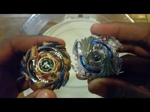 Drain Fafnir 8.Nt. Vs. Lost Longinus N.Sp!  Beyblade Burst Battle!