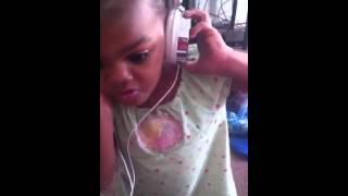 Kaliyah cover Rock Paper Scissors by Melanie Fiona -3 (2yo)