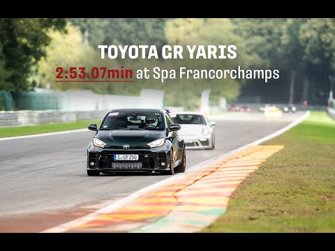 GR Yaris at Spa Francorchamps | 2:53.07min