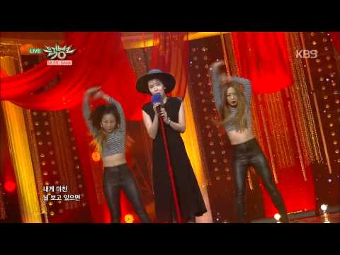 [HIT] 뮤직뱅크-매드클라운(MAD CLOWN) - 때려박는 랩 + 화(Battlecry + Fire).20150109