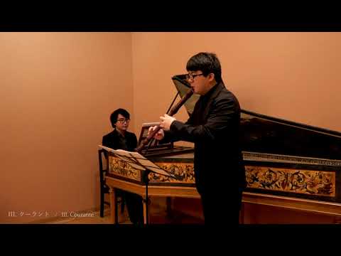 Dieupart: Suite No. 3 for Voice flute and Bass in B minor