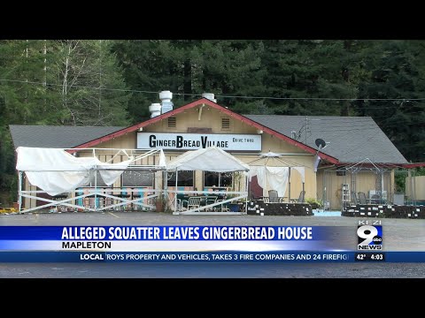 Alleged squatter leaves Old World Gingerbread Village ending property dispute