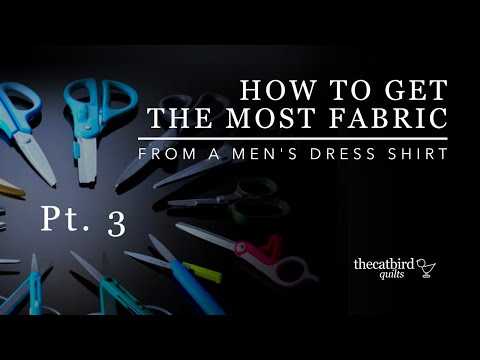 How To Break Down a Men's Dress Shirt, Pt. 3- Sleeves and Cuffs
