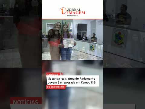 Segunda legislatura do Parlamento Jovem é empossada em Campo Erê