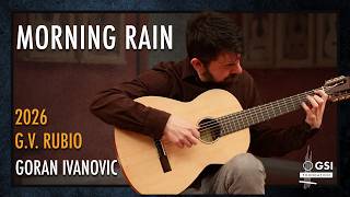 Goran Ivanovic performs his composition "Children Songs: Morning Rain" on a 2026 G.V. Rubio guitar