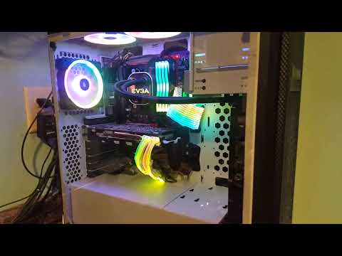 DIYPC Vanguard-V6-RGB RGB test