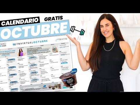 CALENDARIO EJERCICIOS GRATIS OCTUBRE