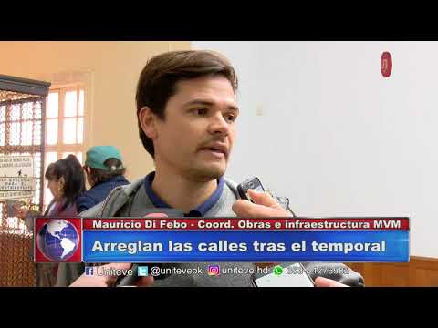 Comenzó en arreglo de calles