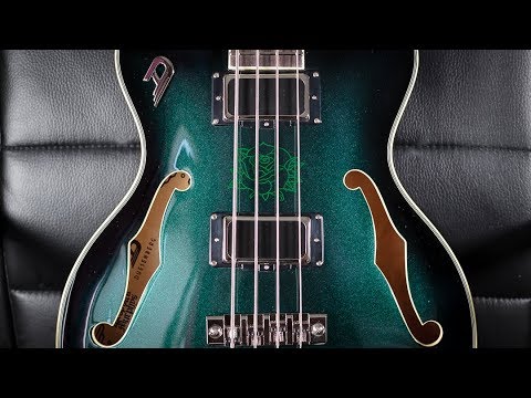 Duesenberg Alliance Dropkick Murphys Bass 2019 Catalina Green image 13