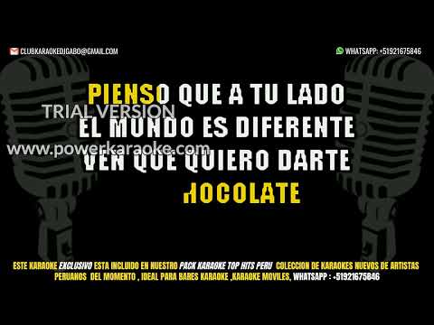 Vanessa Torres - Mix dulce de chocolate KARAOKE + COROS | HD