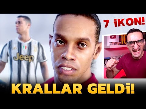 GELMİŞ GEÇMİŞ EN EFSANE PES TOP AÇILIMI!! TAM 7 İKON ÇIKTI!! // PES 2021 SİYAH TOP AÇILIMI