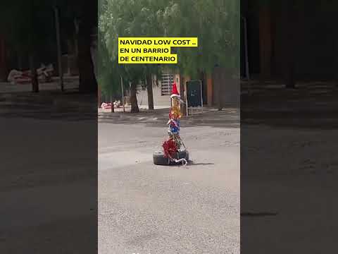 Navidad low cost.. en un barrio de Centenario