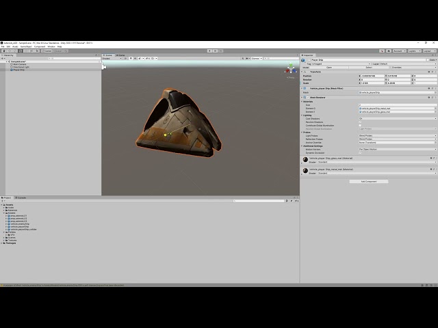 Creating Asteroids in Unity: Loading Assets and Setting Up the Scene ...