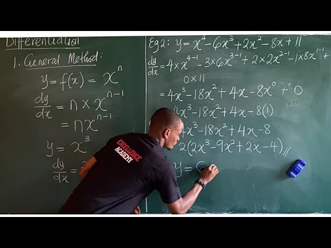 Differentiation | Derivatives (General Method)