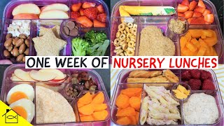 Healthy & Balanced Nursery/ School Lunch Ideas